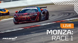 LIVE I Race 1 I Monza I McLaren Trophy Europe 2024 [upl. by Aratehs140]