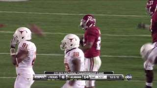 2010 BCS National Championship Game  1 Alabama vs 2 Texas Highlights [upl. by Acherman741]