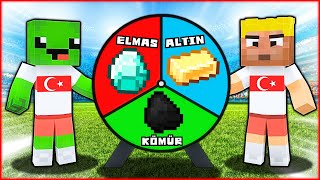 MİNECRAFT FUTBOLCU EFEKAN VE ARKADAŞLARI YARIŞIYOR ⚽😱  Minecraft Parodileri [upl. by Ita]