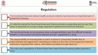 Regulatory Aspects of Fun foods and Nutraceuticals [upl. by Bryna]