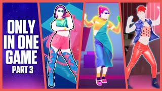 SINGERS WHO ONLY APPEARED IN ONE JUST DANCE GAME  PART 3 [upl. by O'Brien]