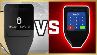 Trezor Safe 3 vs Trezor Model T  Is It Worth The Upgrade [upl. by Kakalina]