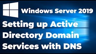 Setting up Active Directory in Windows Server 2019 Step By Step Guide [upl. by Xuaegram482]