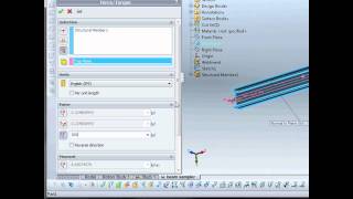 SolidWorks Simulation 2011 NonUniform Loading for Beams [upl. by Htessil423]