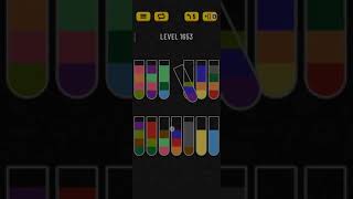 Water sort puzzle level 1653 [upl. by Ramberg]