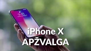 Apple iPhone X apžvalga – Varlelt [upl. by Berni]