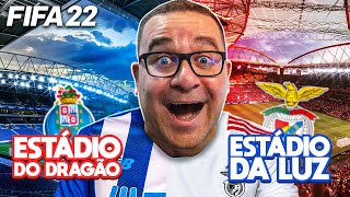 FIFA 22  A NOVA GAMEPLAY ESTÁDIOS DA LUZ E DO DRAGÃO [upl. by Oneal30]