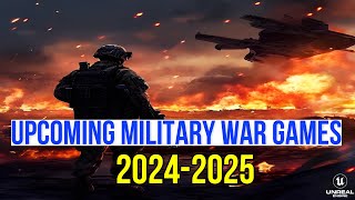 BEST UPCOMING Military War Games 2024  2025 PS5 PS4 PC Xbox One [upl. by Ielhsa]