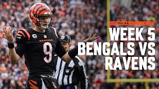 Preview Week 5 Bengals vs Ravens  Bengals Weekly [upl. by Ellenyl]