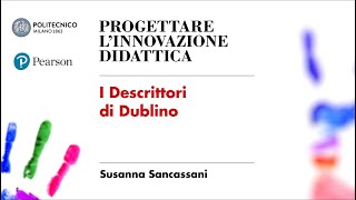 I Descrittori di Dublino Susanna Sancassani [upl. by Cross]