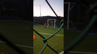 Il Fideo Davide shootout⚽️🥅football shootoutatwadala soccer impossiblegoals [upl. by Ahseim]