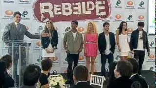 Novela Rebelde estreia em fevereiro de 2011 na Record 02122010 [upl. by Airod]