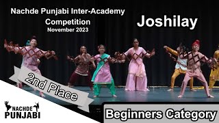 Joshilay l Beginners Category l 3rd Nachde Punjabi InterAcademy Competition November 2023 [upl. by Wesa]