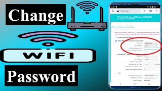 How to Change Wifi Password in Mobile [upl. by Ydnik790]