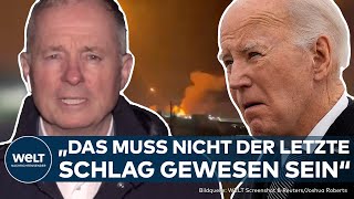 ANGRIFFE IM NAHEN OSTEN USA will keinen Krieg mit dem Iran aber quotBiden musste scharf reagierenquot [upl. by Trebbor]