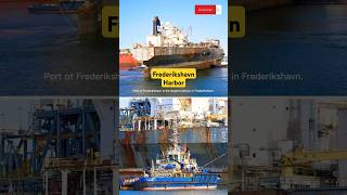 Frederikshavn Harbor sea harbor marine ship shipbreaker shipbreaking vessel old [upl. by Tedmann]