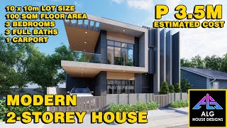 150 sqm 4Bedroom House Design 2024  ALG DESIGNS 73 [upl. by Wojcik]