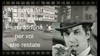 Adriano Celentano Il ragazzo della via Gluck Parole [upl. by Nicholle]