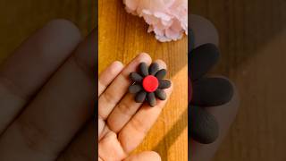 Clay flower diy 🌼✨ song music clayartidea claycraftofficial clayart clayflowermaking [upl. by Assilanna]