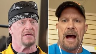 The Undertaker CALLS OUT Steve Austin For DEMANDING Hulk Hogan Be REMOVED From WWE Hall Of Fame [upl. by Wynny969]