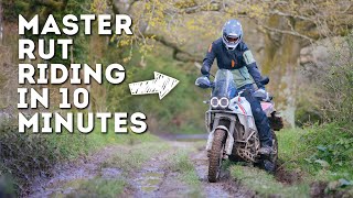 Learn to ride Any Rut in 10 Minutes  MiniTip Monday [upl. by Enwahs]