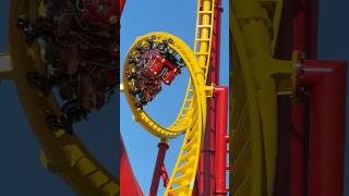 The Flash Roller Coaster at Six Flags Great Adventure  shorts [upl. by Rimidalg]