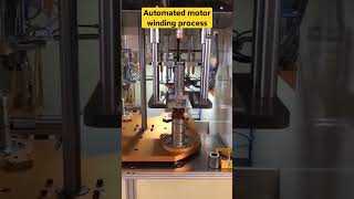 Automated motor winding processGood Tools and Creativity Will Increase Efficiency [upl. by Yhpos617]