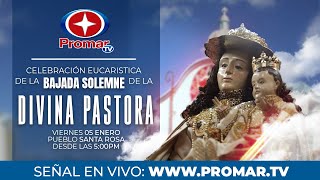 BAJADA SOLEMNE DE LA IMAGEN DE LA DIVINA PASTORA  VISITA 166 [upl. by Haig]