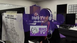 Brownsburg High School TV News  Wednesday January 31st 2024 [upl. by Ahsemo]