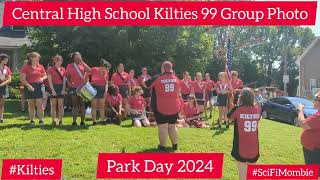 Group Photo for Central High School Kilties 99 at Park Day 2024 [upl. by Doelling]