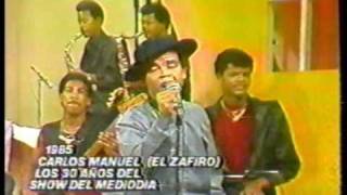 CARLOS MANUEL quotEL ZAFIROquot  Felicidades  No Me Pagues Con Cheque 1985 [upl. by Astraea]