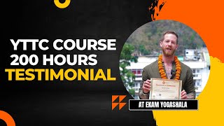 200 Hour Yoga Teacher Training In Rishikesh  Review Ekam Yogashala 2023 [upl. by Jung451]