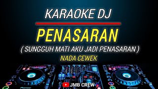 Karaoke Penasaran  Rhoma Irama Nada Cewek  Wanita [upl. by Atsirc]