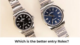 Which is the better entry Rolex [upl. by Cornie]