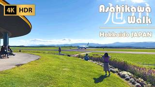 Walking tour at Asahikawa Airport 2024  Hokkaido  Japan  4K HDR [upl. by Sellig]