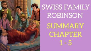 Swiss Family Robinson chapter 1 5 summary class 6 APS English Literature [upl. by Davina]