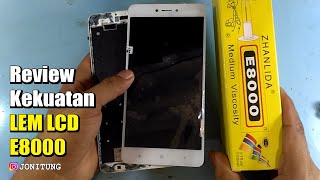 Review Kekuatan LEM LCD TOUCHSCREEN Zhanlida E8000 [upl. by Staten423]