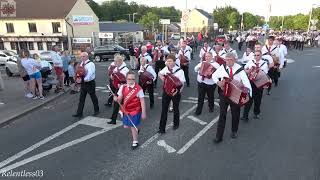 Ballyronan Accordion Band  Castledawson FBs Parade  070623 4K [upl. by Ael]