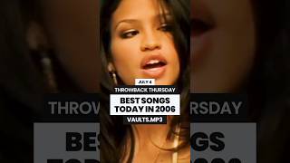 BEST SONGS TODAY IN 2006 ✨ THROWBACK THURSDAY music 2000s throwbacksongs [upl. by Cherie]