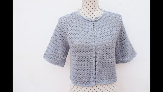 BOLERO CROCHET VERY EASY [upl. by Adym]