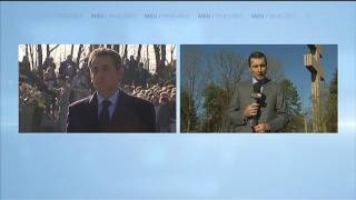 Sarkozy rend hommage au général de Gaulle [upl. by Amye]