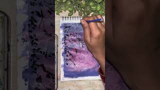 Beautiful night painting 🖼️night paintingtrending viral art shorts jyoti [upl. by Kristi]