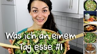 What I eat in a day deutsch  VEGAN FOOD DIARY  3 einfache gesunde Rezepte [upl. by Cir]