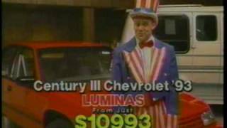 Century III Chevrolet  Full commercialmpg [upl. by Asirret]