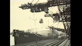 Chancellor of the Exchequer Hugh Gaitskill opens Port Talbot Steelworks 1951 [upl. by Ellenaej]