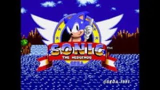 Sonic The Hedgehog 1  AntiPiracy Screen Game [upl. by Minsat]