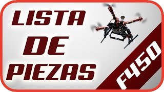 ConstruirArmar Drone barato casero con GPS F450  Lista de piezas en la descripción [upl. by Engelbert]