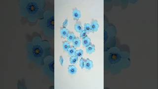 Art Paper Flowers  Kagoj Diye Full Banano shorts full flowers craftarjalal [upl. by Melvyn]