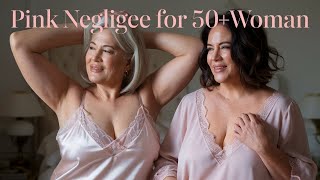 Pink Negligee for 50 Women Elegant Styles for Confidence amp Comfort [upl. by Reerg]