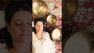 pov banho sonoro com tigelas tibetanas ✨🙌🏻 asmr soundhealing dormir relax [upl. by Larisa996]